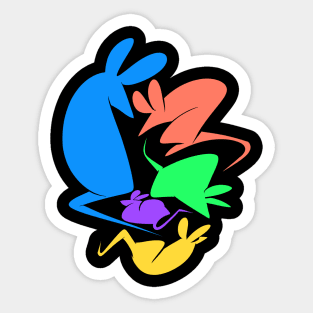 Puzzle Rats Sticker